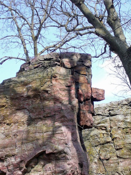 Pipestone National Monument, Old Stone Face Pipestone National Monument, Old Stone Face