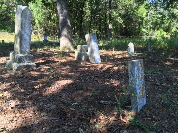 Oldest headstones (late 1800s)